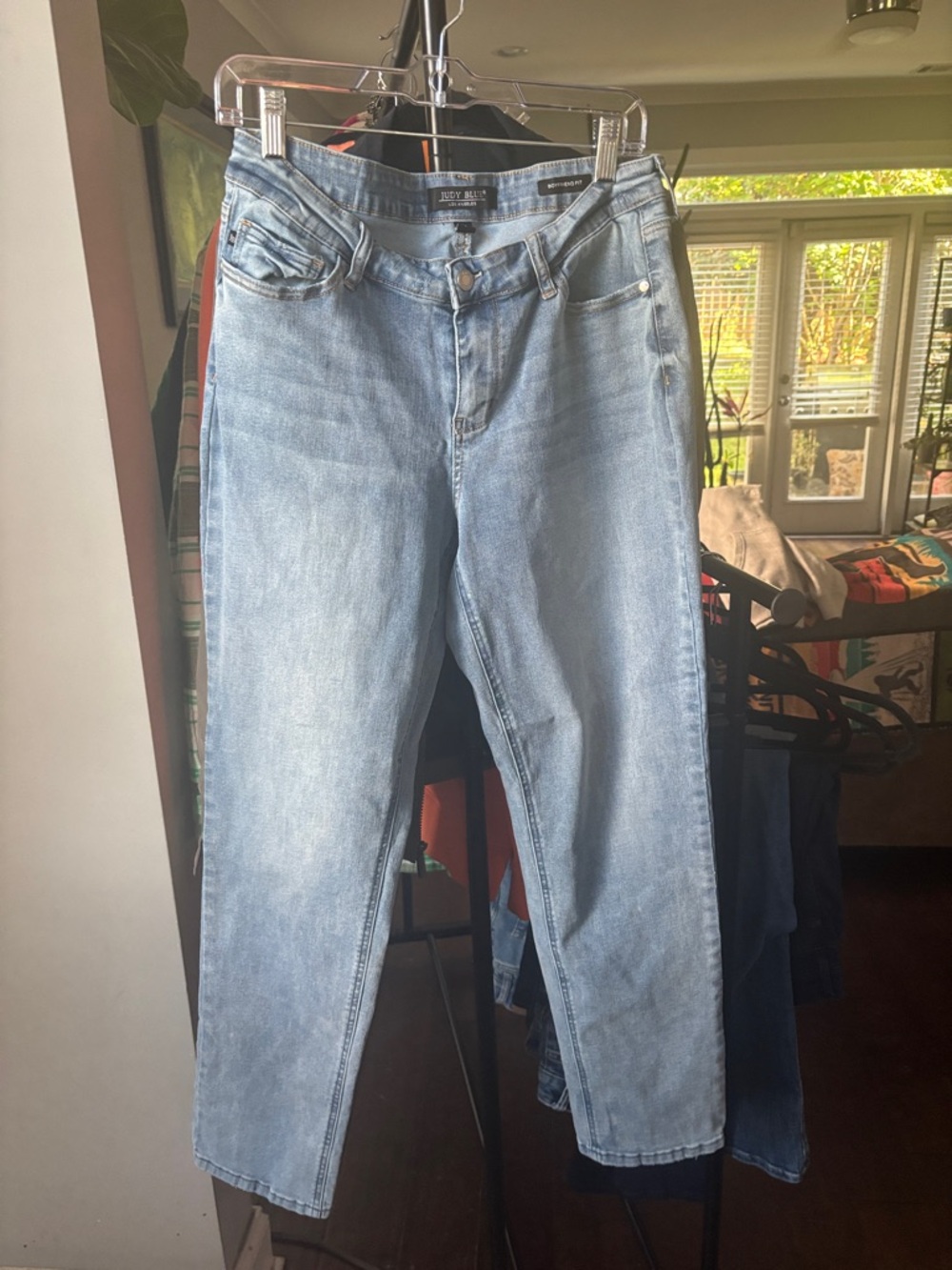 Judy Blue Light Blue Boyfriend Jeans